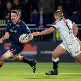 Nick Haining in action for Edinburgh during the recent BKT United Rugby Championship match against Cell C Sharks. (Photo by Ross Parker / SNS Group)