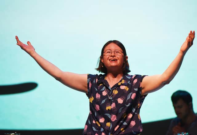 Julia Hales in You Know We Belong Together EIF 2022. Pic: Toni Wilkinson/EIF.