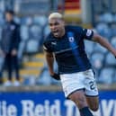 Willis Furtado celebrates a Raith Rovers equaliser against Airdrie.  (Pic: George McCluskie)