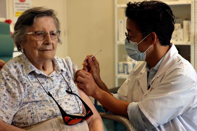 The latest Scottish Government coronavirus figures reveal that 30 people who have tested positive for covid have died in the past 24 hours (Photo by THOMAS COEX/AFP via Getty Images).