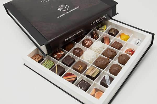 Cocoa Black's Signature Selection Box, £50