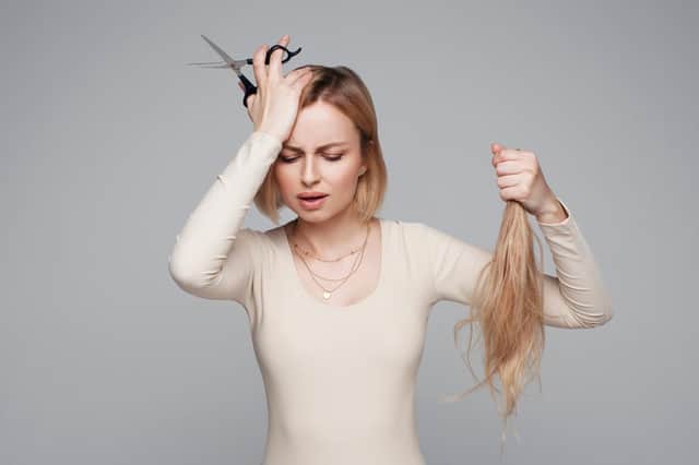 Have you been thinking about giving yourself a haircut? (Photo: Shutterstock)