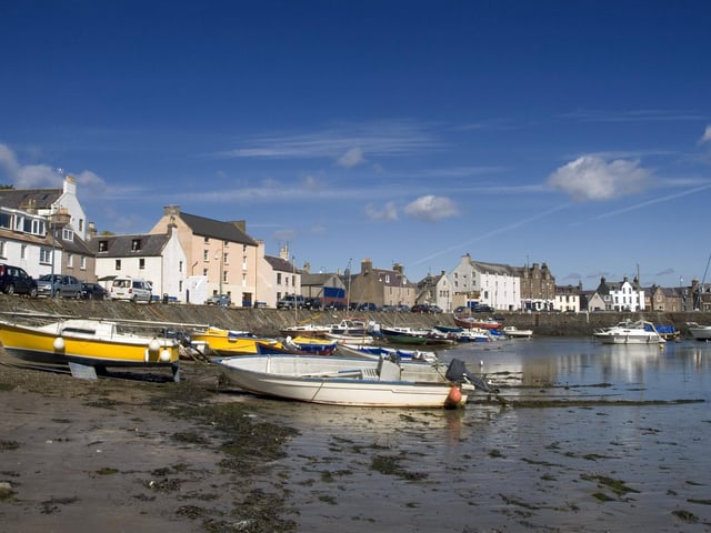 Stonehaven, with its picturesque harbour, scored 71% in the chart - visitors gave it four stars in a range of categories, including value for money