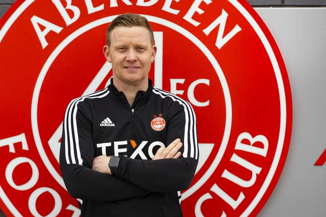 Barry Robson has been appointed Aberdeen boss until the end of the season. (Photo by Alan Harvey / SNS Group)