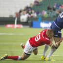 Blair Kinghorn in action for Scotland against Canada during the 2018 tour match in Edmonton.  (Picture: Gary Hutchison/SNS)
