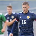 Rangers winger Josh McPake in action for Scotland U21s. (Photo by Mark Scates / SNS Group)