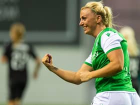 Hibernian’s Siobhan Hunter will be delighted to be training again and can now look forward the league starting on April 4.
