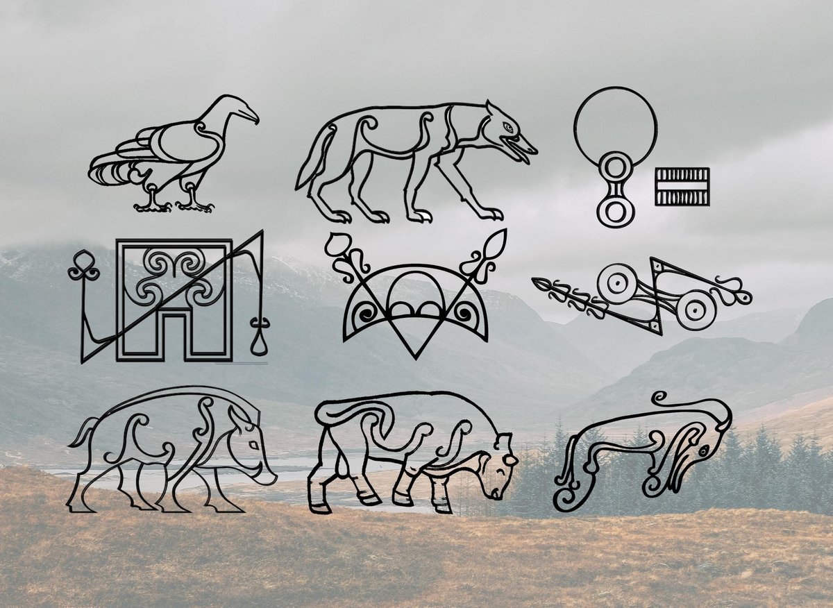 Pictish Symbols Explained: 14 Pictish stones in Scotland and the meaning of  their symbols