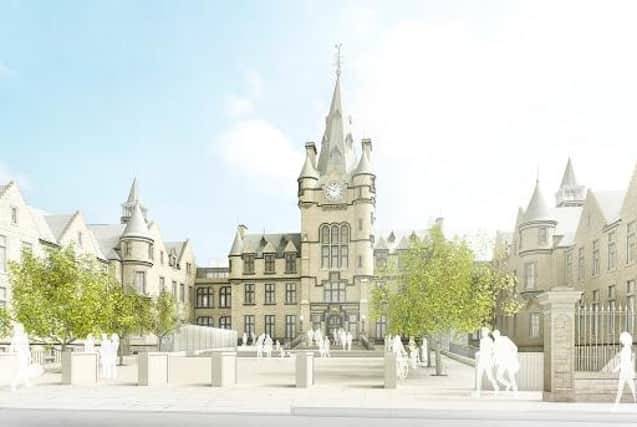 The Edinburgh Futures Institute is under construction