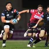 Glasgow Warriors were still trying to score a try after the clock turned red. (Photo by Ross MacDonald / SNS Group)