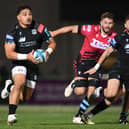 Glasgow Warriors were still trying to score a try after the clock turned red. (Photo by Ross MacDonald / SNS Group)
