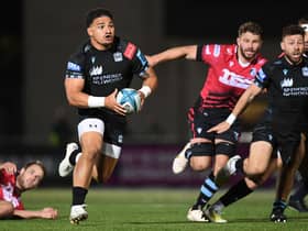 Glasgow Warriors were still trying to score a try after the clock turned red. (Photo by Ross MacDonald / SNS Group)