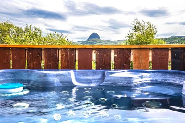 Stunning hot tub lodges you can stay at in Scotland