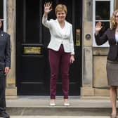 The Scottish Greens entered government after co-leaders Patrick Harvie and Lorna Slater signed up to a cooperation deal with the SNP's former leader Nicola Sturgeon following the 2021 Holyrood election. Picture: Lisa Ferguson