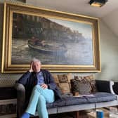 Ian McKellen at home in London as he prepares to take Hamlet back to the Edinburgh Festival. Pic: J Christie