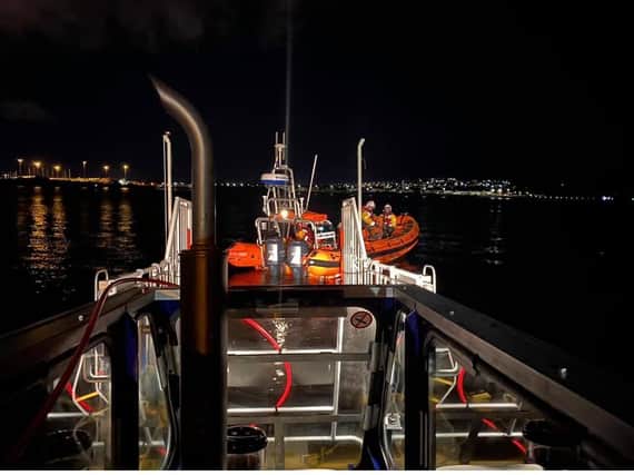 Volunteers with the RNLI Kessock Lifeboat were called out twice last nigh to assist with searches near Inverness.
