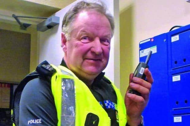 Special Constable Hugh Duncan who served for 54 years.
Pic: Facebook