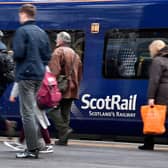 Trains from Aberdeen are delayed after a ScotRail driver collapsed.