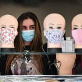 New research from the University of Edinburgh has found even single-layer face coverings can block the largest and most heavily virus-laden droplets expelled when an infected person talks or coughs