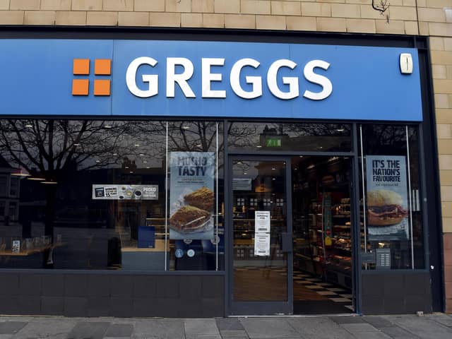 Greggs is one of the most familiar names on the high street, and beyond, with more than 2,200 outlets across the UK. Picture: Lisa Ferguson