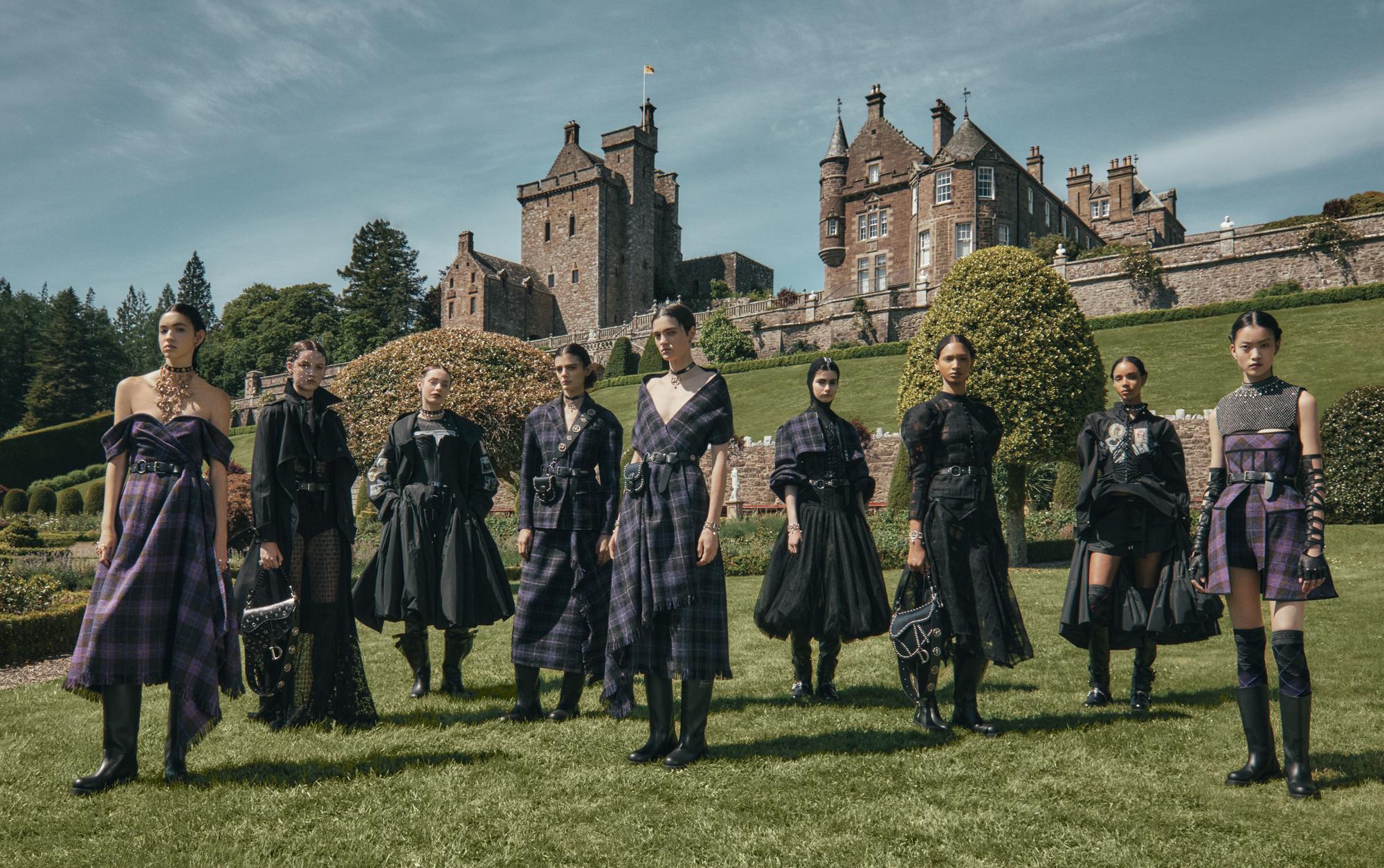 5 best looks from the spectacular Dior Scottish-inspired Cruise 2025 show