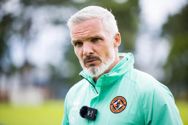 Jim Goodwin will take charge of Dundee United for the first time in a competitive game after extending his stay following his spell at the end of last season. (Photo by Ross Parker / SNS Group)
