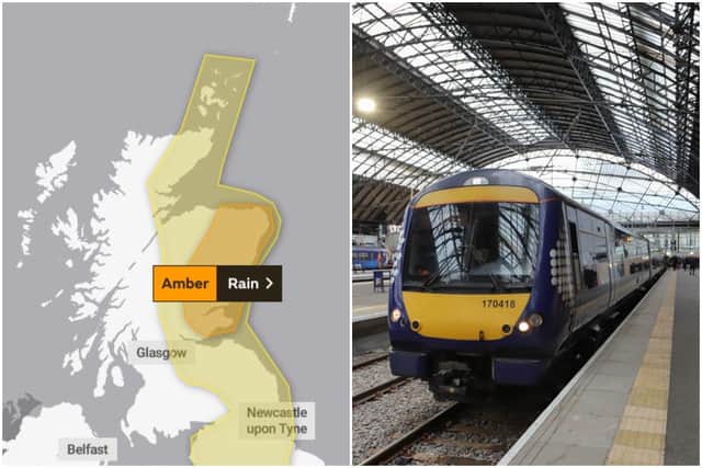 ScotRail train services across much of Scotland will end abruptly tonight amid severe weather, the company has told customers.