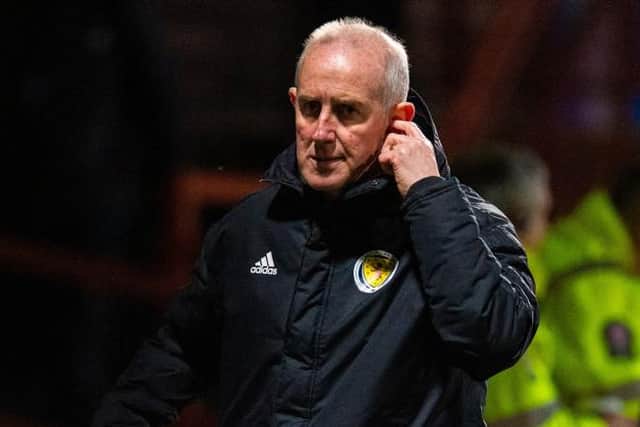 Scotland under-19 head coach Billy Stark (Photo by Ross MacDonald / SNS Group / SFA)