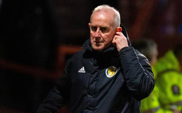 Scotland under-19 head coach Billy Stark (Photo by Ross MacDonald / SNS Group / SFA)