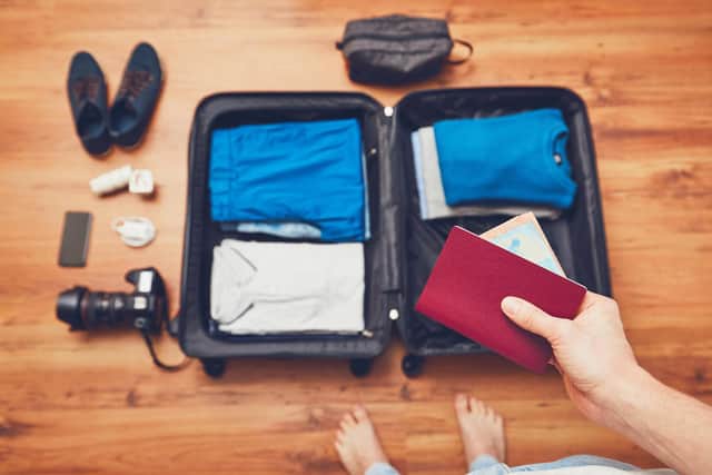 Keep valuables in your carry-on bag rather than checked in luggage. Pic: PA Photo. Picture credit should read: Alamy/PA
