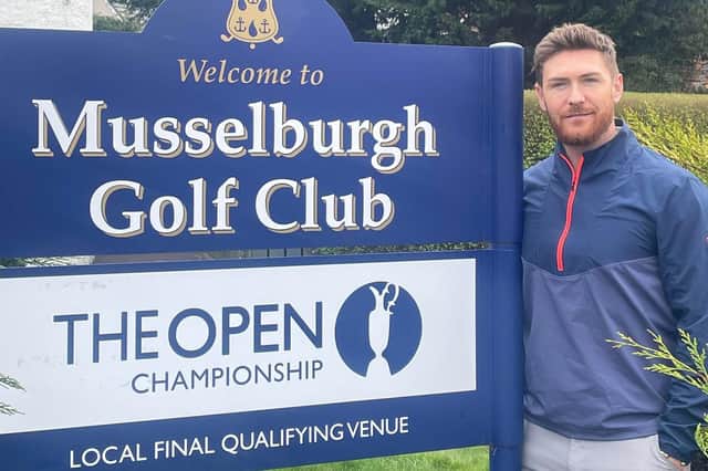 Lloyd Saltman is now part of the pro shop staff at Musselburgh, where he qualified to play in The Open at Muirfield in 2013. Picture: Norman Huguet