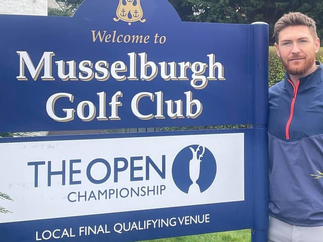 Lloyd Saltman is now part of the pro shop staff at Musselburgh, where he qualified to play in The Open at Muirfield in 2013. Picture: Norman Huguet