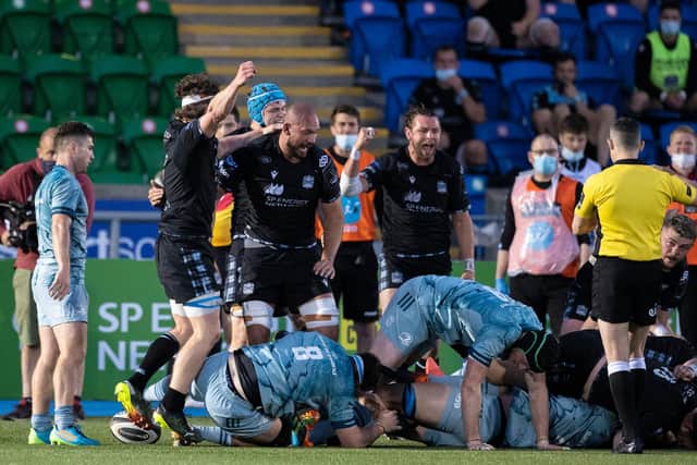 Glasgow Warriors finished the season strongly with a win over Pro14 champions Leinster at Scotstoun. Picture: Craig Williamson/SNS
