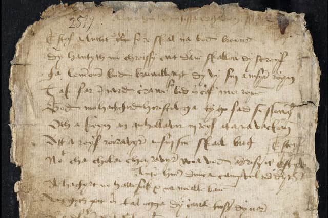 The Book of the Dean of Lismore is held in the collection of the National Library of Scotland.