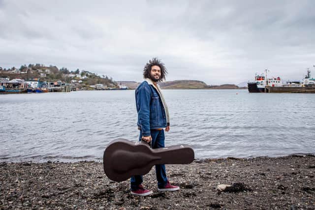 Brownbear frontman Matt Hickman is one of more than 120 different artists taking part in the Scotland on Tour festival across the country over the next year.