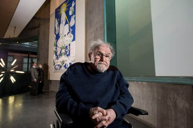 Alasdair Gray PIC: John Devlin / JPI Media