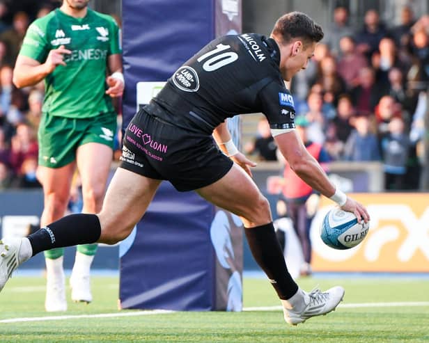 Glasgow Warriors' Tom Jordan enjoyed a breakthrough season. (Photo by Ross MacDonald / SNS Group)