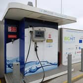 A hydrogen refuelling station in Kirkwall. Earlier this month, the UK and German governments signed an energy partnership that includes hydrogen (Picture: Adrian Dennis/AFP via Getty Images)