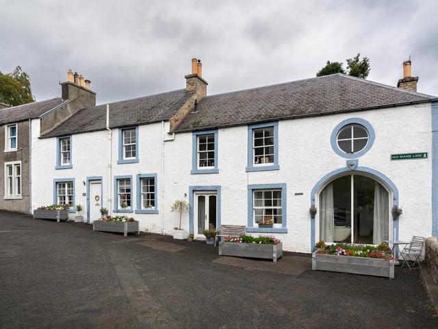 Situated in the heart of Hawick, Firestation House is a C-listed building dating from the 1850s, home to Sheena, John and their dog, Teddy