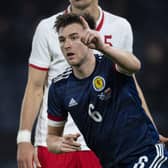 Kieran Tierney will be an important player for Scotland in the upcoming Nations League triple-header. (Photo by Ross MacDonald / SNS Group)