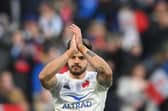 France's fly-half Romain Ntamack has suffered a knee injury, and will almost certainly not play in the forthcoming World Cup.   (Photo by FRANCK FIFE/AFP via Getty Images)