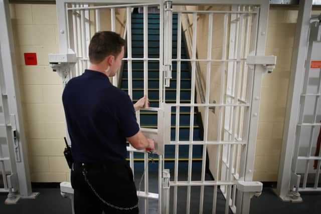 The report details the soaring levels of violence within Scottish prisons.
