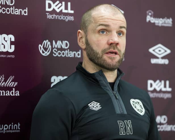 Robbie Neilson does not believe Hearts are a selling club right now.