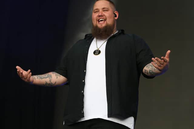 Rag 'n' Bone man on the main stage on day three of the Electric Picnic festival in Stradbally, County Laois.