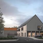 Artist impression of what the new mortuary facility will look like when constructed on the Foresterhill Health Campus.