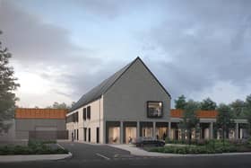 Artist impression of what the new mortuary facility will look like when constructed on the Foresterhill Health Campus.