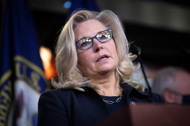 Liz Cheney is the most high profile Republican publicly in favour of impeaching Donald Trump (Getty Images)