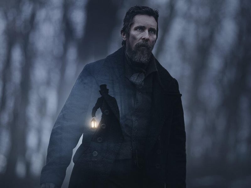 Christian Bale plays a retired detective that recruits a cadet named Edgar Allan Poe (yes, that one!) in order to solve a gruesome murder at a Military Academy.