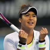 Heather Watson has had to spend two weeks in hotel quarantine in Australia. Picture: Mark Metcalfe/Getty Images