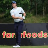 David Law in action on the Hawkshull Course at Newmachar in the first round of the Farmfoods Scottish Challenge presented by The R&A. Picture: Farmfoods Scottish Challenge